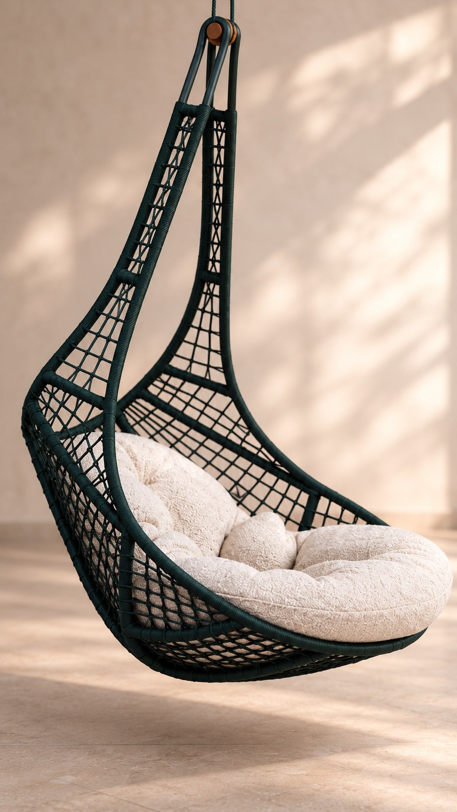 Poltrona Suspensa Gota – detalhe