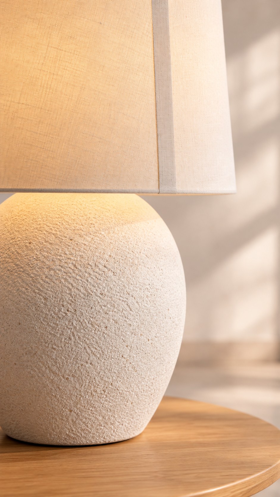 Luminária Cerâmica – detalhe