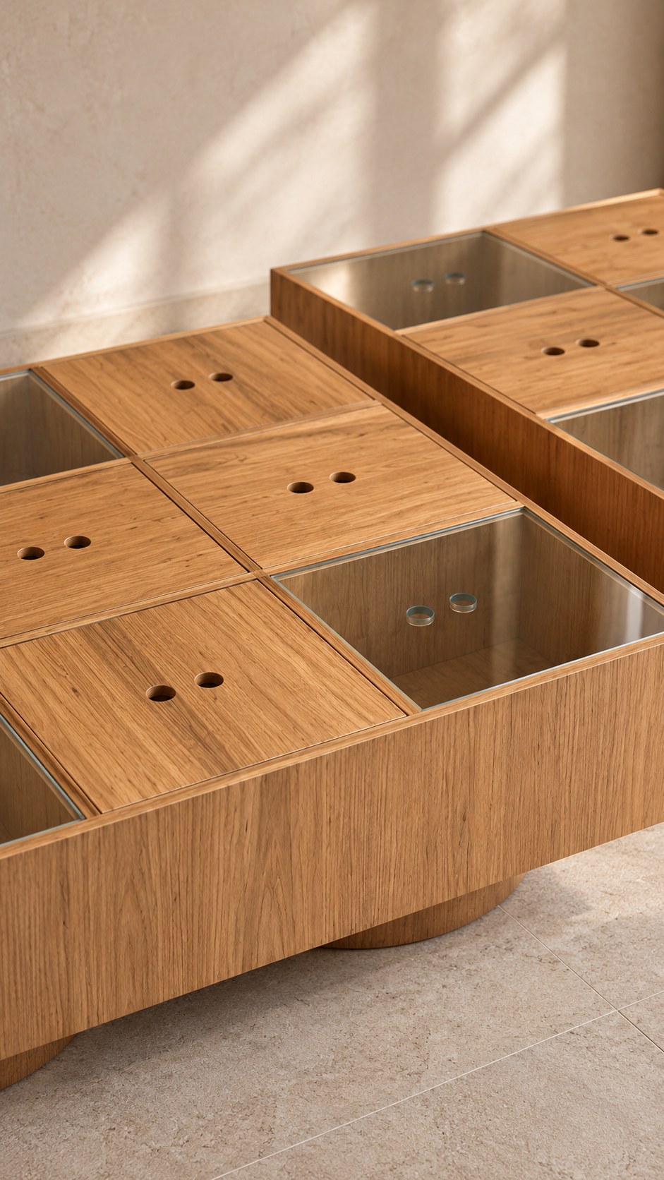 Mesa de Centro Adatto – detalhe
