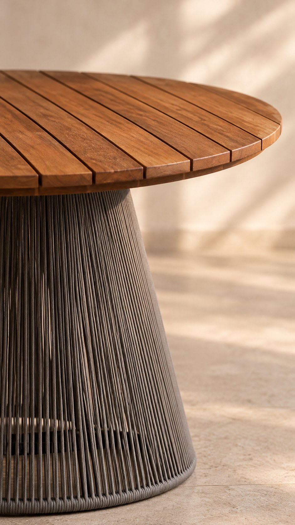 Mesa de Jantar Aram – detalhe