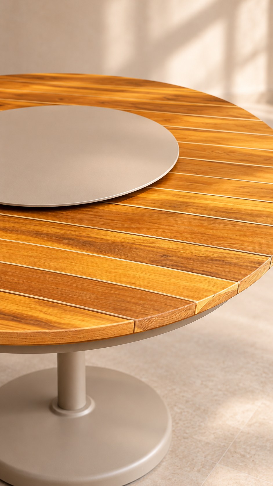 Mesa de Jantar Calla – detalhe