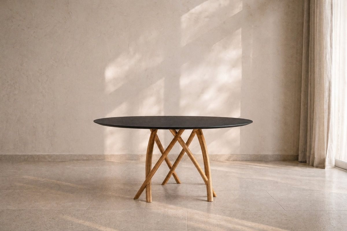 Mesa de Jantar Cruzada