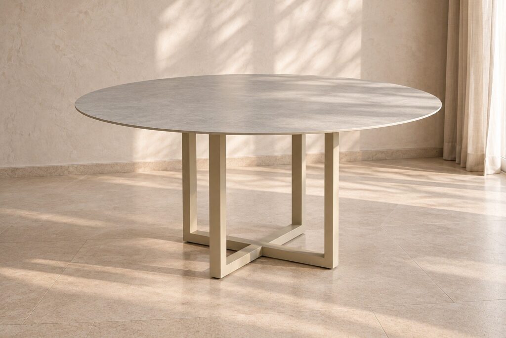 Mesa de Jantar Hermes Redonda