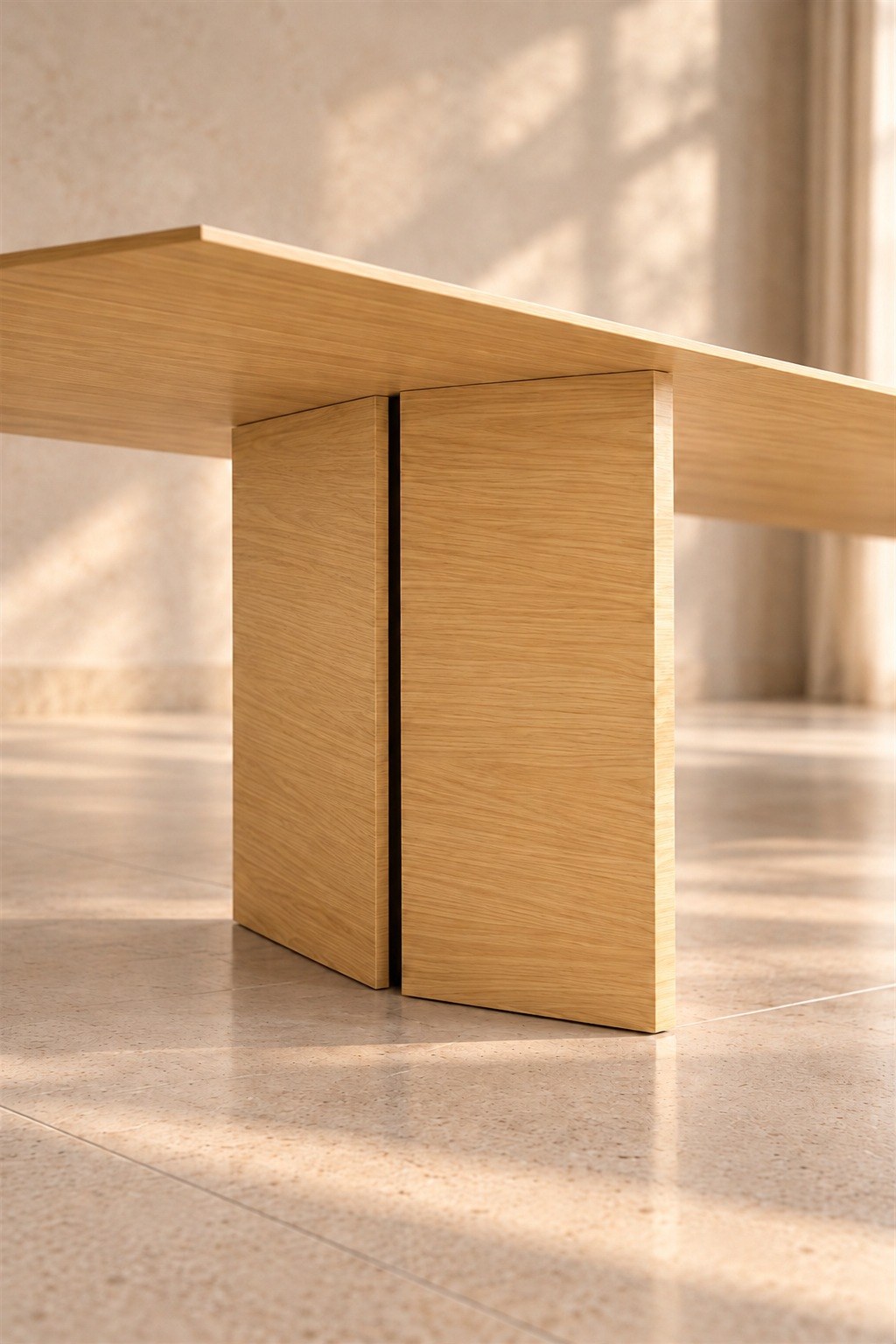 Mesa de Jantar Long – detalhe
