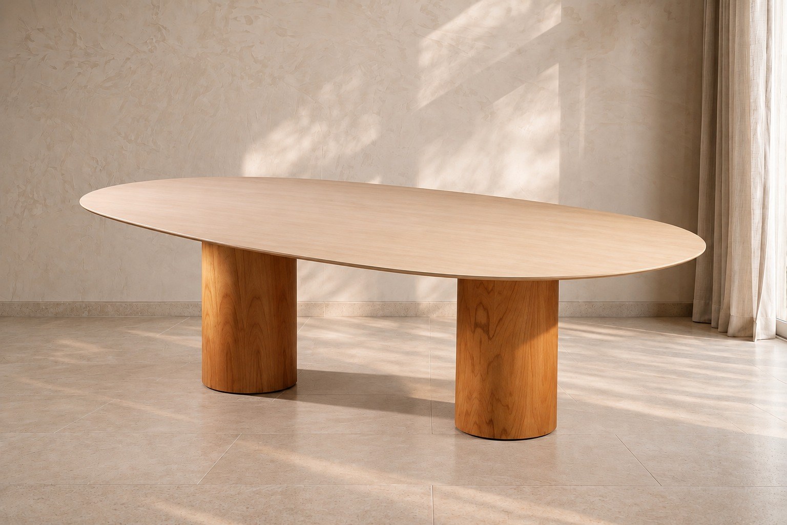 Mesa de Jantar Wood Cylinder