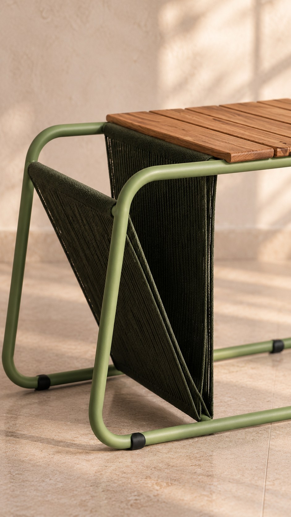 Mesa Lateral com Revisteiro – detalhe