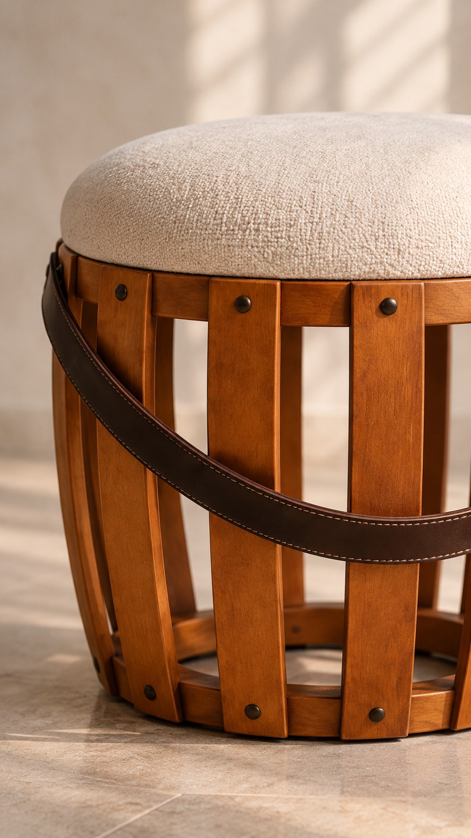 Pufe Gales – detalhe